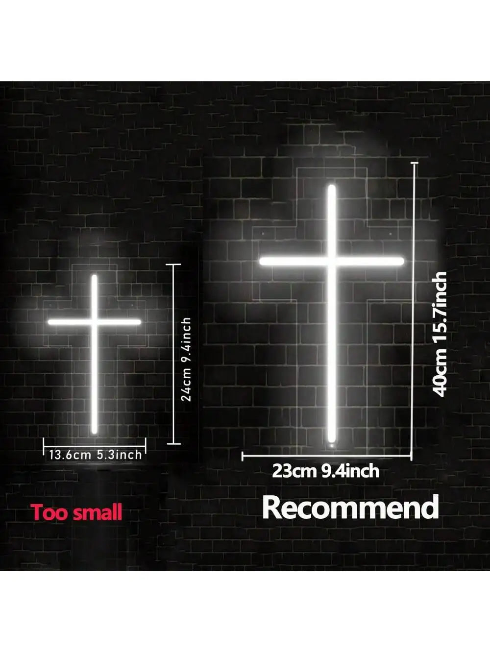 Cross Neon Sign