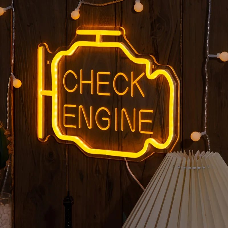 Check Engine LED sign