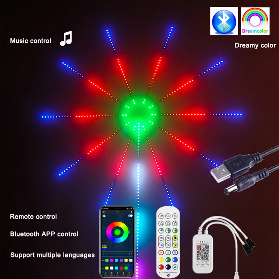 Fireworks LED Strip Lights