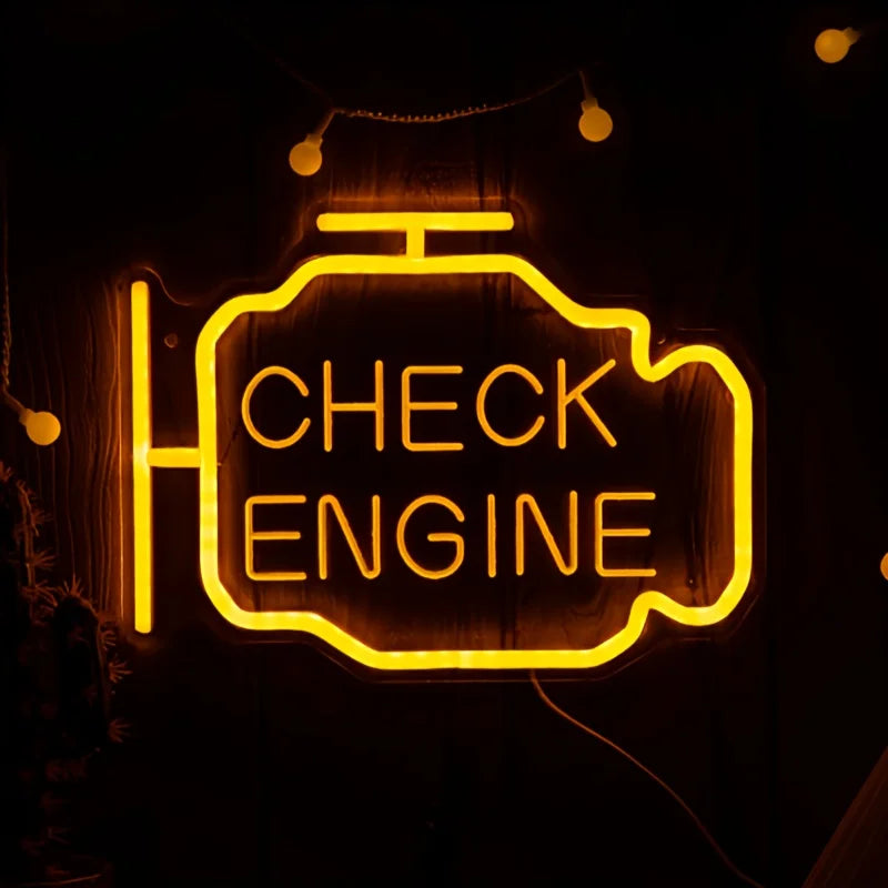 Check Engine LED sign