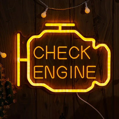 Check Engine LED sign