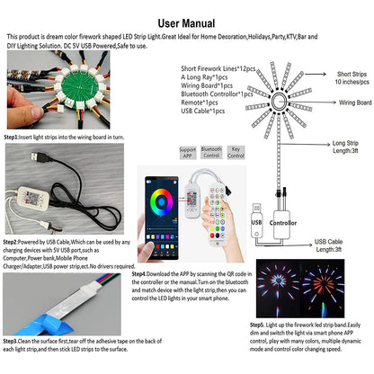 Fireworks LED Strip Lights